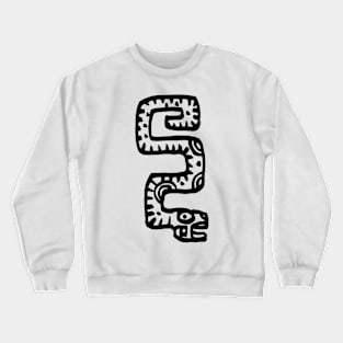 Mayan Snake Crewneck Sweatshirt